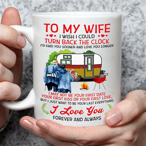 to my wife forever and always coffee mug 🔥hot deal 50 off soundofheart
