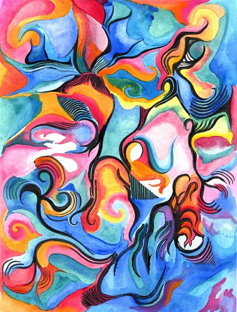 Watercolor And Ink Art Inspiration Abstract Artwork Abstract