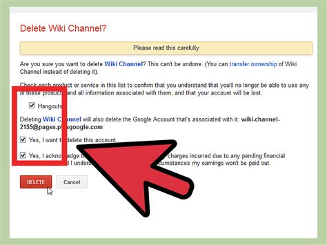 How To Delete A Youtube Account 15 Steps With Pictures