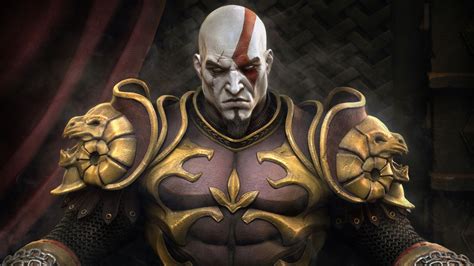 Kratos Throne God Of War Wallpaperhd Games Wallpapers4k Wallpapers