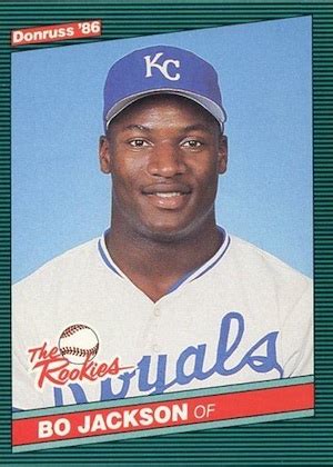 Template:infobox mlb player vincent edward bo jackson (born november 30, 1962) is a former american baseball and football player. Bo Jackson Rookie Cards Checklist, Gallery, and Memorabilia Guide
