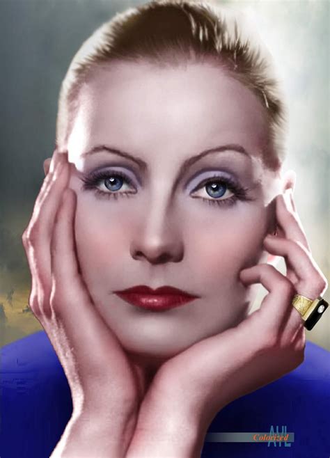 Colors For A Bygone Era Greta Garbo Colorized From A My Xxx Hot Girl