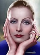 Colors for a Bygone Era: Greta Garbo (1905 - 1990), colorized from a ...