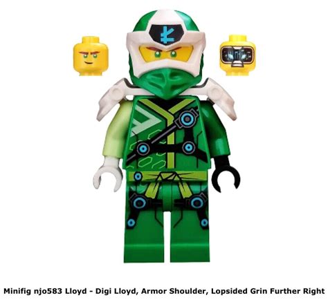 Lego Ninjago Digi Lloyd Njo583 Minifigure New Ex 71716 Uk Seller Ebay