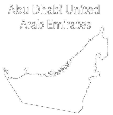 Dibujos de Emiratos Árabes Unidos para colorear e imprimir