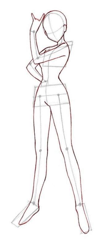 How To Draw Body Anime Illustrations Ideas Anime Poses Reference