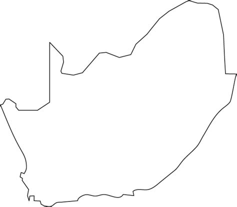 South Africa Outline Map Clipart Best Clipart Best