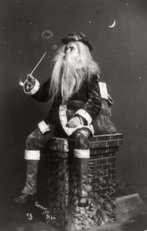 Vintage Father Christmas In The Victorian Era 19th Century