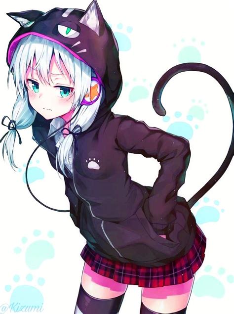 Kawaii Cute Anime Hoodie Girl