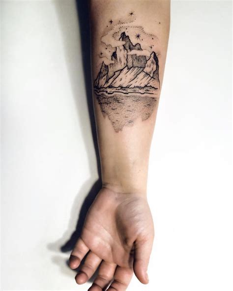 Black Mountain Tattoo By Sasha