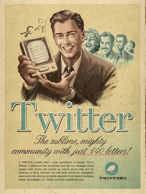 Vintage Ads Representing Modern Technologies Retro Ads Social Media