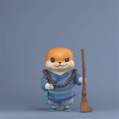 Shaolin monk otter :: Behance