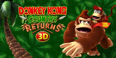 Donkey Kong Country Returns 3d Juegos De Nintendo 3ds Juegos Nintendo