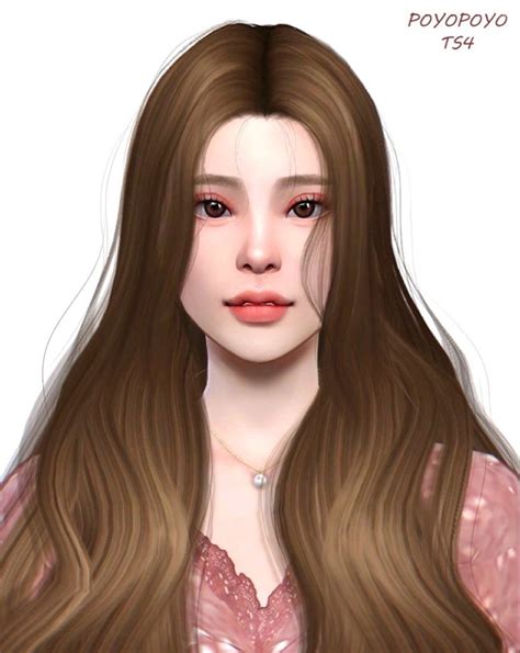 The Sims 4 Korean Sim Ulzzang Girl Ulzzang Girl Girl Sims