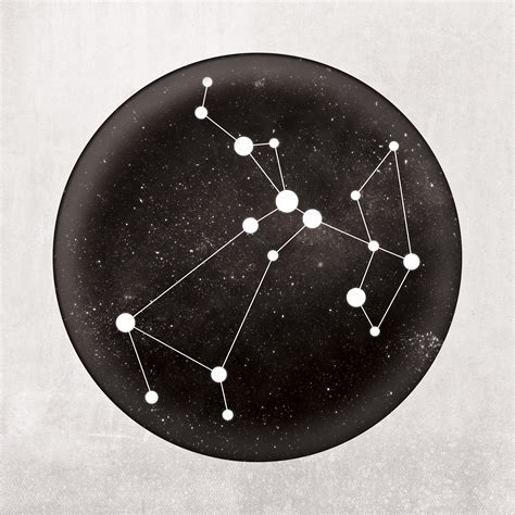 Horoscope Print Sagittarius Constellation Print Astronomy Art