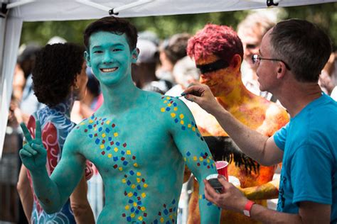 New York Body Painting Day This Year New York Body Flickr