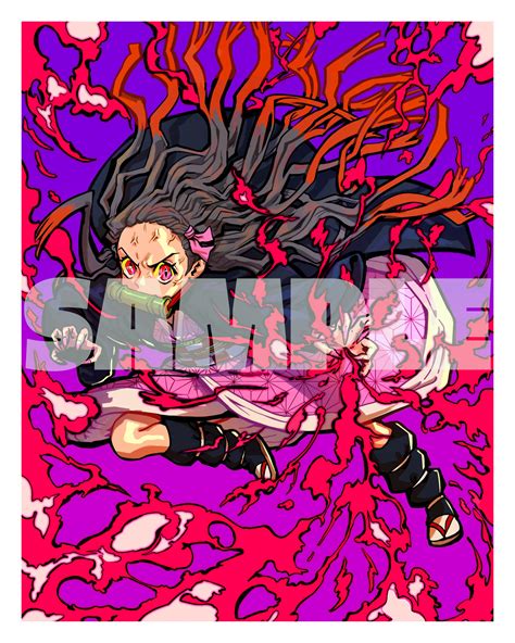 Nezuko Blood Demon Art Rodishoppe