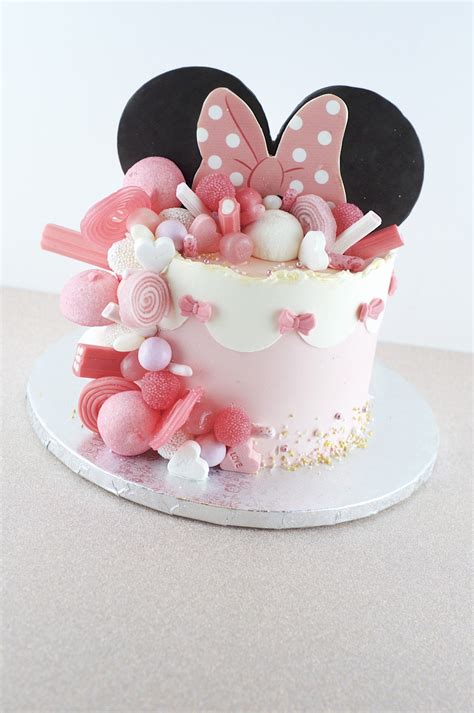 Tarta Minnie Mouse Buttercream Cake By Kemagdalenas Tarta Minnie
