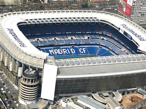 Panoramic view of the stadium. Real Madrid Stadium Tour Stag Do in Madrid