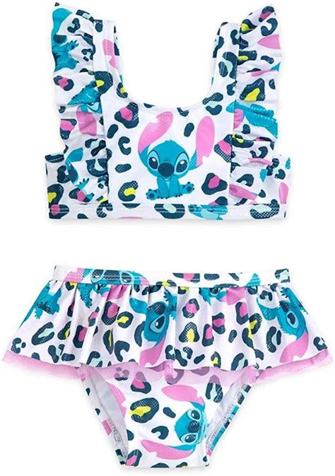 Amazon Co Jp Disney Stitch Two Piece Swimsuit For Baby Size 6 9 Months