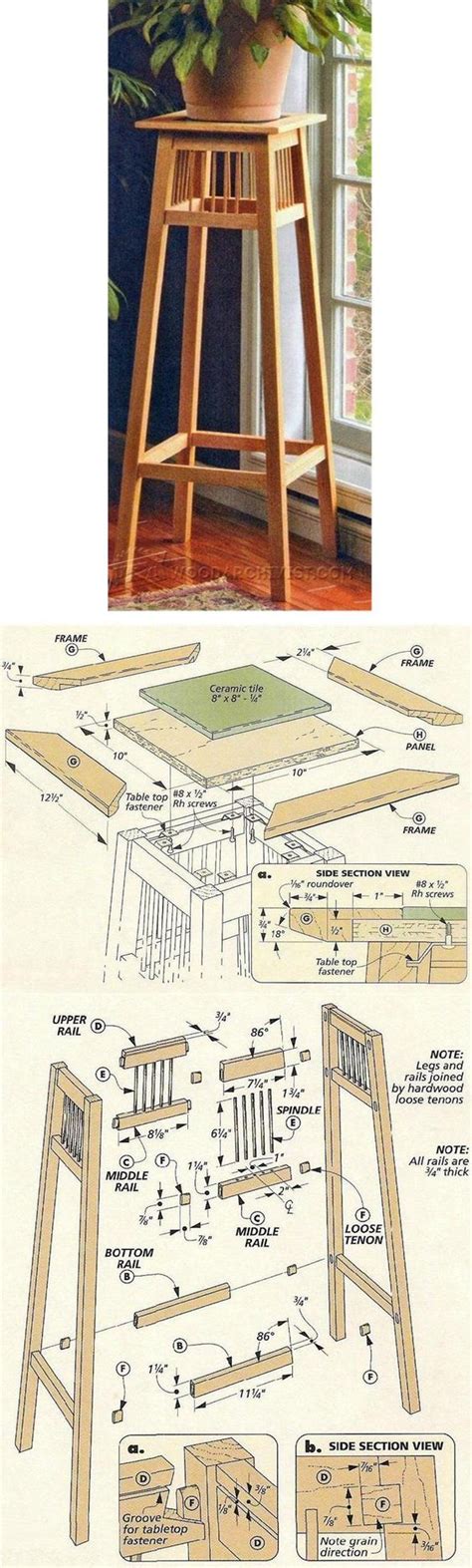 Diy Plant Stand Furniture Plans And Projects Woodarchivist Com