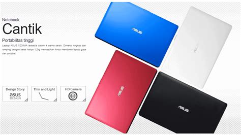 Pilihan Laptop Asus Terbaru Mulai Harga Rp Jutaan