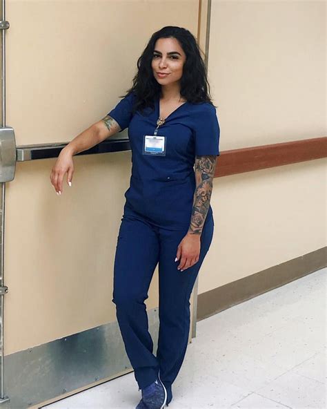 Crysmarie🥀 On Instagram “44 Done 🏼” Nurse Outfit Scrubs Nursing