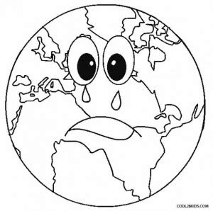 Printable Earth Coloring Pages For Kids