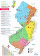 New Jersey State Map Printable