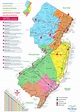 New Jersey tourist map - Ontheworldmap.com