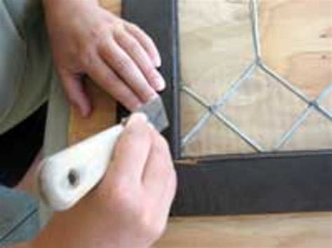 How To Repair Leaded Glass Old House Journal Magazine Leaded Glass
