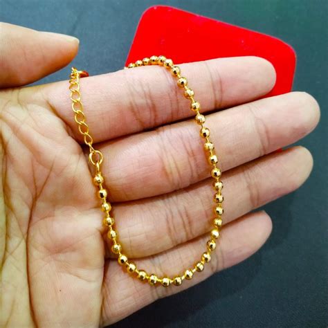 The latest 24k gold bracelet models. Model Gelang Emas Untuk Tangan Kecil - Seputar Model