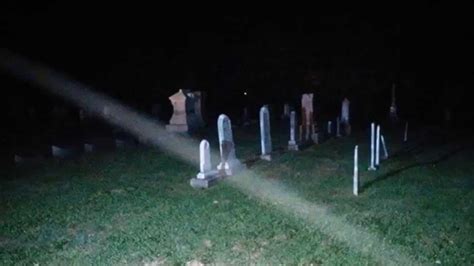 A Night In A Haunted Indiana Cemetery Youtube