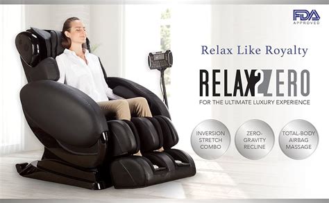 Daiwa Massage Chair Inversion Stretch Massage Chairs Relax 2 Zero 10 Black Beauty