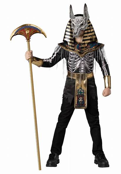 Anubis Warrior Costume Skeleton Boys Boy Egyptian