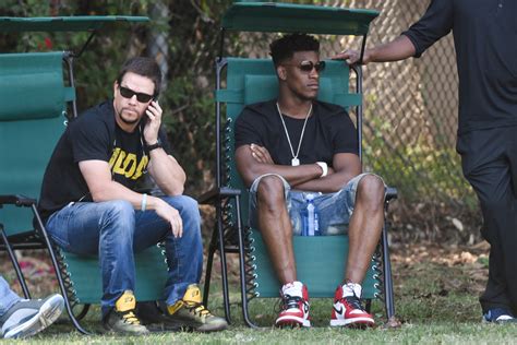 Bulls Jimmy Butler S Surprising Remarkable Friendship With Mark Wahlberg Chicago Tribune