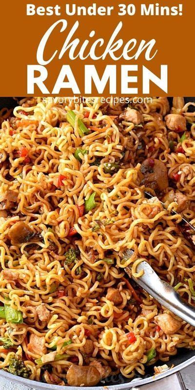 The Best Chicken Ramen Noodles [Of All Time] | Recipe in ...