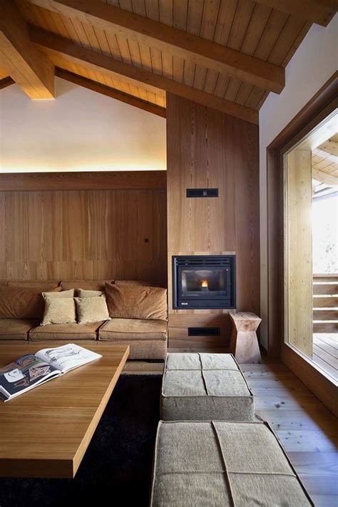 High ceilings can be a blessing for interior designers. Interior Design Featuring Whole Wooden Elements by Gianluca Fanetti | Home Design, Garden ...
