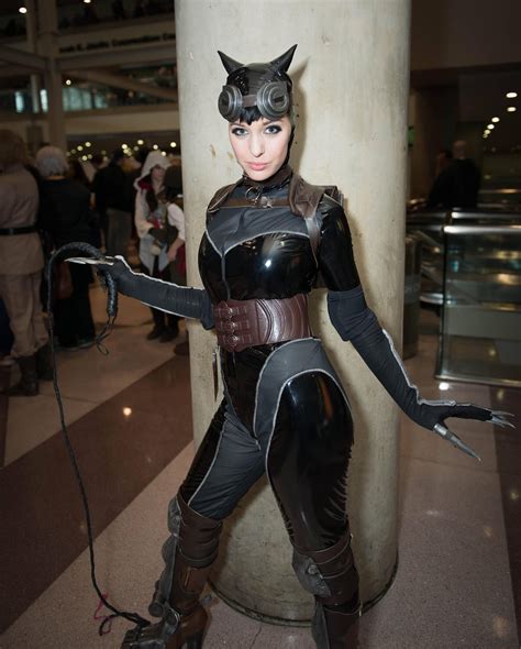 Catwoman Mode Steampunk Catwoman Cosplay Dc Cosplay