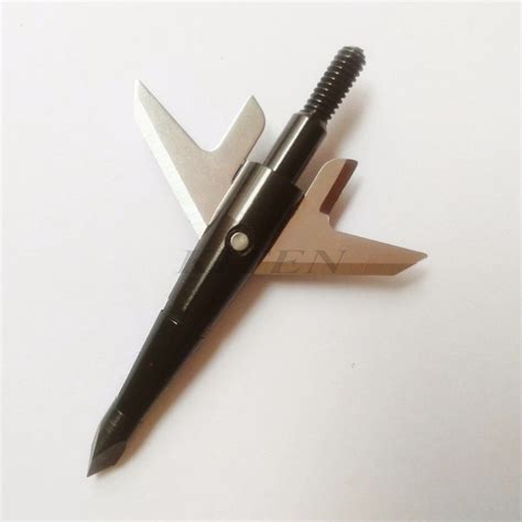 6pcs 100 Grain Swhacker Broadheads 175 Cut For Compound Bow Crossbow