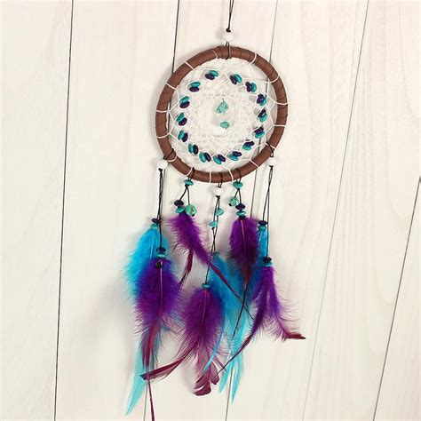 Enchanted Forest Dream Catcher With Feathers Lovepeaceboho