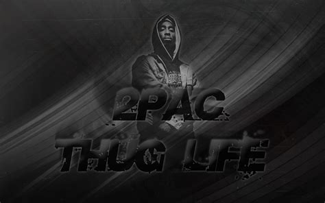 Free Download 2pac Thug Life By Curtisblade 1680x1050 For Your