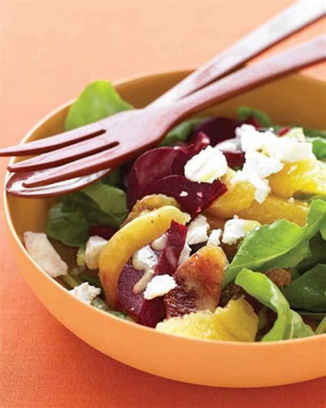 Orange Roasted Beet And Arugula Salad Recipe And Video Martha Stewart