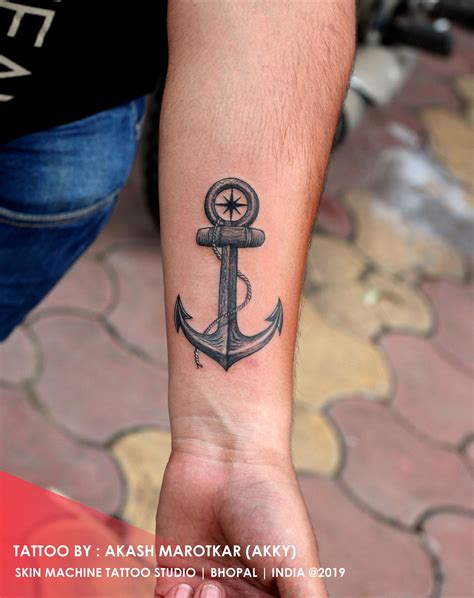 Anchor Tattoo In 2021 Tattoos Classy Tattoos Feather Tattoo Design