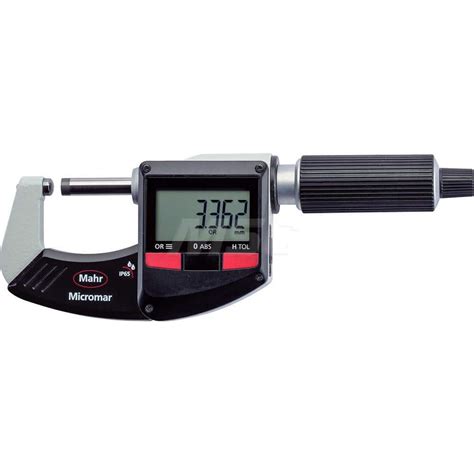Mahr Electronic Outside Micrometers Type Digital Outside Micrometer