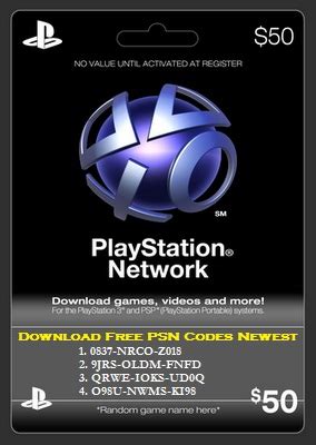 The last step to redeem the psn code. PSN Card Codes: New PSN Codes FREE DOWNLOAD