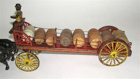 The 6 point 4 combines the famous iron horse dw 6point frame with top end components: Rare Wilkins Cast Iron Horse Drawn Farm Dray Cart Wagon