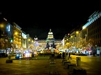 Wenceslas Square | Prague, Street view, Street