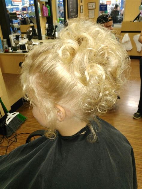 Fashion cute girls updo hairstyles good looking girls up from little girls updo hairstyles, source:vickvanlian.com. Little girl's updo wedding hair (With images) | Little ...