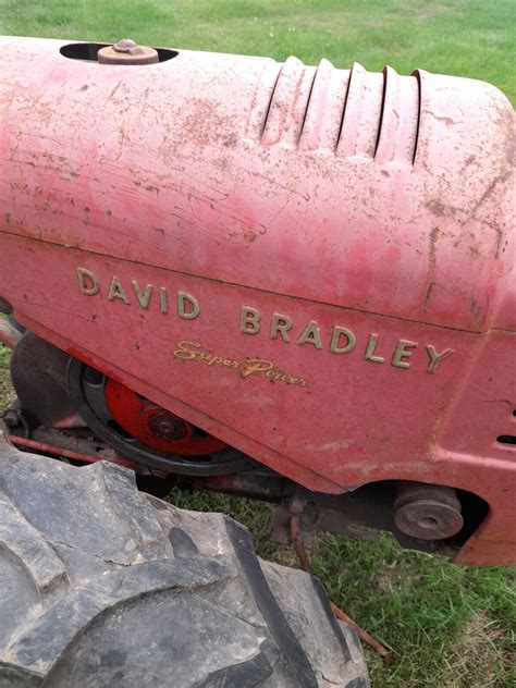 Vintage Antique David Bradley Walk Behind Garden Tractor Pick Up Only